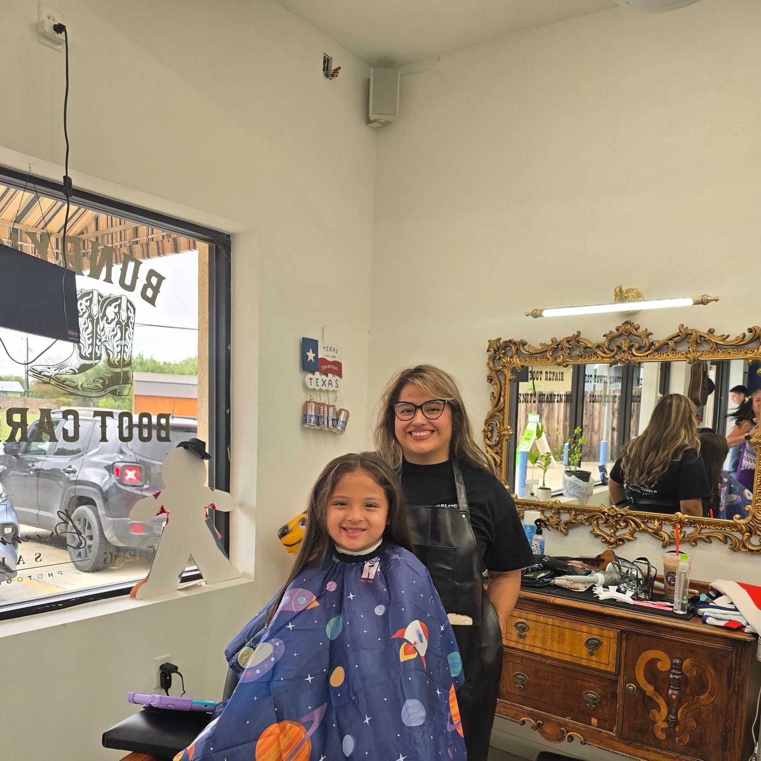 Portrait of Adriana, a professional stylist at Gunslingerz: An Old-Fashioned Barber Parlour, showcasing their expertise and style.